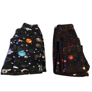 BRAND NEW Galaxy Fleece Lined Legging’s
